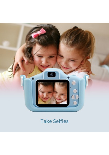 Çocuk Dijital Kamera 20MP 1080P Hd Şarj Edilebilir 32GB Bellek 4.8 cm Ekran 3-10 Yaş (Yurt Dışından) modelleri