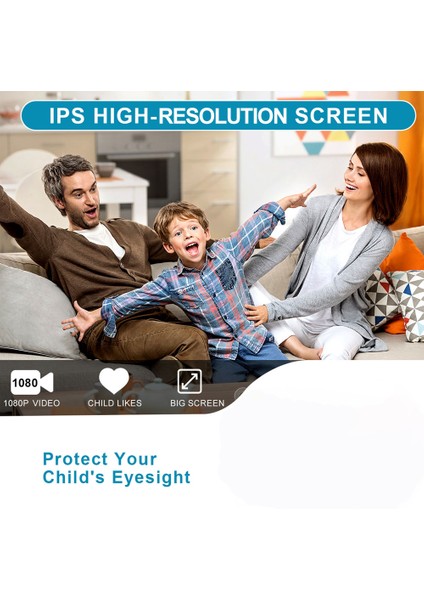 Çocuk Kamerası 1080P Yumuşak Silikon Kılıf 2 Inç Ekran (Yurt Dışından) modelleri