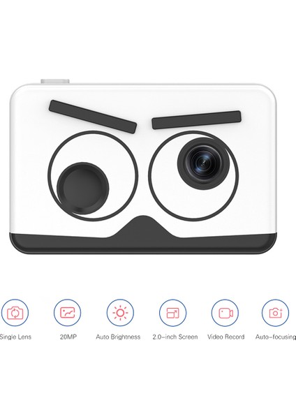 Çocuk Kamerası 20MP IPS Ekran Yerleşik Oyunlar 32GB Genişletilebilir Bellek (Yurt Dışından) fırsatları