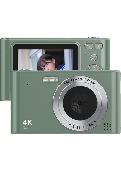 4K 48MP Titreşim Önleyici 16X Zum Dijital Kamera (Yurt Dışından)