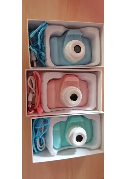 Taşınabilir Hd Çocuk Selfie Kamerası - 32GB Sd Kart Hediyeli, Mavi, 3-9 Yaş Kızlar Için (Yurt Dışından) fiyatları
