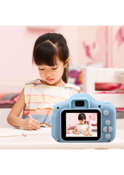 Yeşil Hd 32GB Sd Kartlı Çocuk Selfie Kamerası - 3-9 Yaş Kızlar Için Hediye (Yurt Dışından) indirimleri