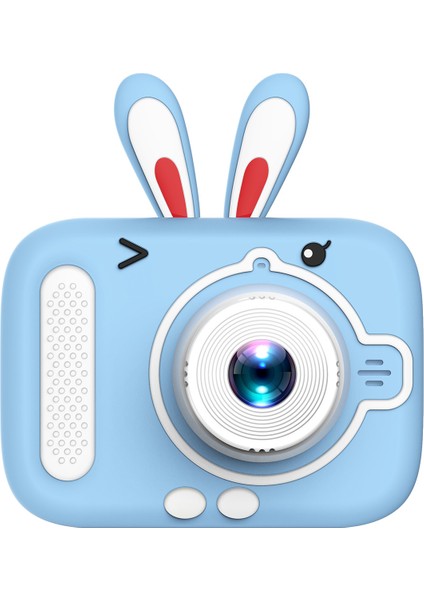 Çocuk Dijital Fotoğraf Makinesi 1080P Çift Lens, 2 Inç IPS Ekran, Oyunlar ve Noel Hediyesi (Yurt Dışından)