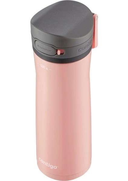 Jackson Chill 2.0 Çelik Tek El Bas Iç Kilitli Su Matarası 590ML - Pembe