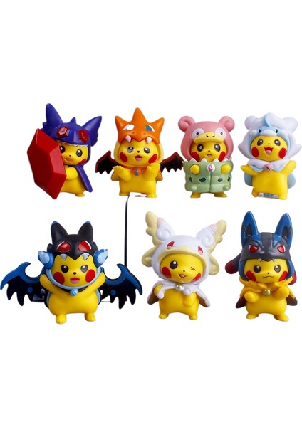 Çapraz Giyinen Evcil Hayvan Bebekleri Pokemon Figürleri (Yurt Dışından)