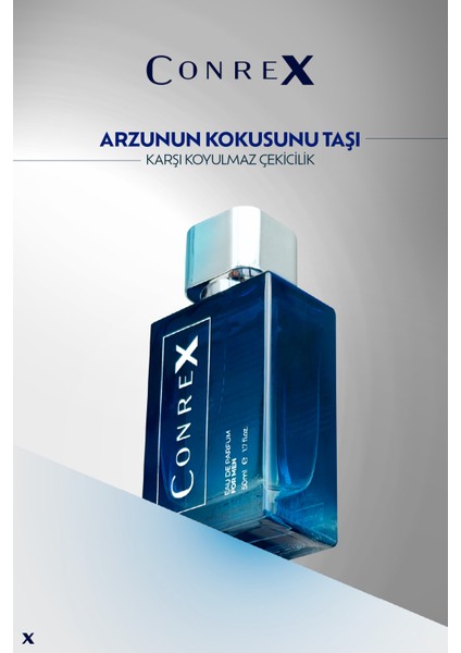 Erkeklere Özel Afrodizyak Etikili Edp Parfüm 50ml + 5 ml Taşınabilir Mini Şişe Hediyeli!