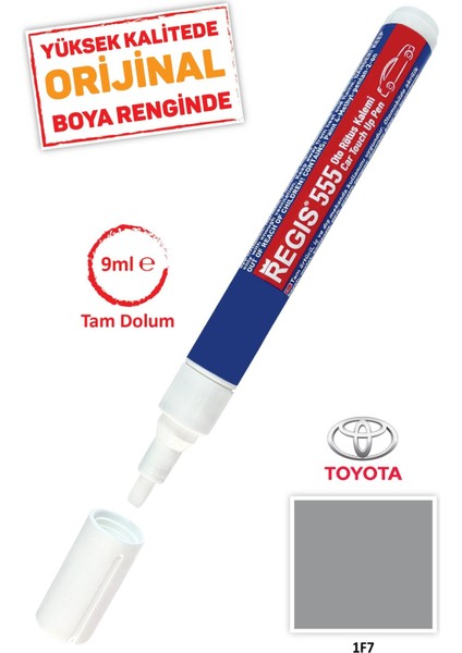 Toyota 1f7 Çizik Giderici Oto Rötuş Kalemi Oto Tam Örtücü Rötüş Kalemleri