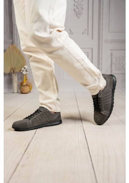 Erkek Günlük Bağcıklı Süet Ayakkabı