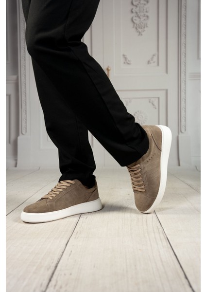 Erkek Deri Bağcıklı Ayakkabı - Süet Erkek Ayakkabı