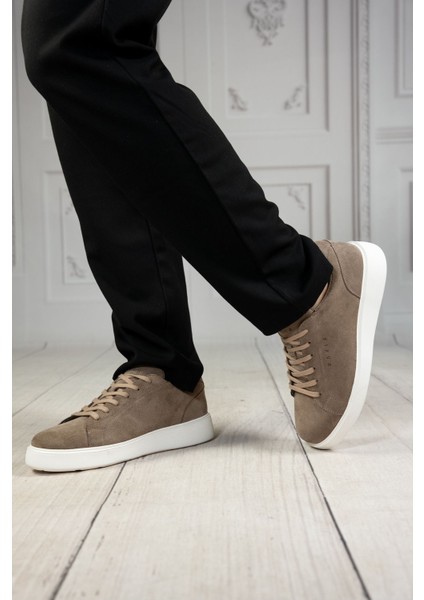 Erkek Deri Bağcıklı Ayakkabı - Süet Erkek Ayakkabı