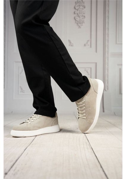 Erkek Deri Bağcıklı Ayakkabı - Süet Erkek Ayakkabı