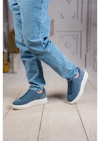 Erkek Deri Bağcıklı Ayakkabı - Süet Erkek Ayakkabı