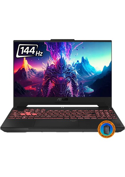 Tuf Gaming A15 FA507NU-LP157W007 Ryzen5 7535HS 32 GB 1TB SSD+1TB SSD RTX4050 15.6" Fhd Windows 11 Home Taşınabilir Bilgisayar-CNT008