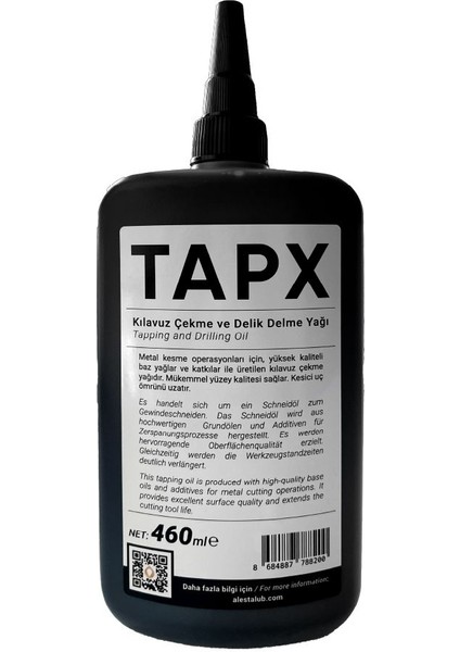Artinol TAPX Kılavuz Çekme Yağı - 460 ml