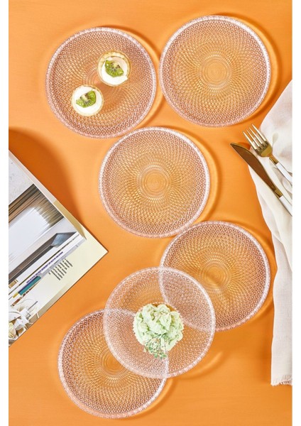 Mina 16 cm Pasta Tabağı Seti - 6 Parça