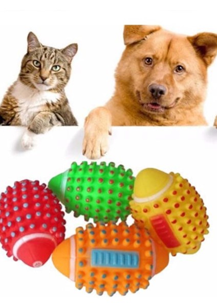 Kedi Köpek Amerikan Topu Oyuncak Evcil Hayvan Oyun Topu Kedi Kepek Eğitim Oyuncağı