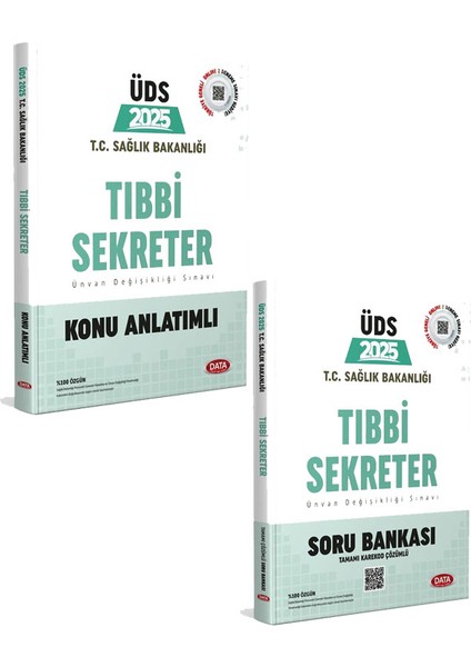 Yayınları 2025 T.c. Sağlık Bakanlığı Üds Tıbbi Sekreter Konu+Soru Bankası