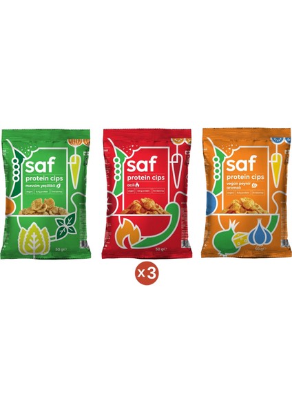 Nutrition Tadım Paketi Protein Cips 50 G (3 Adet)