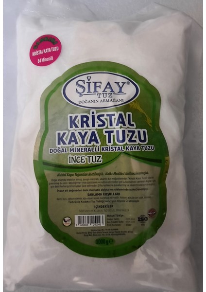 Çankırı İri Kristal Tuz 1 kg