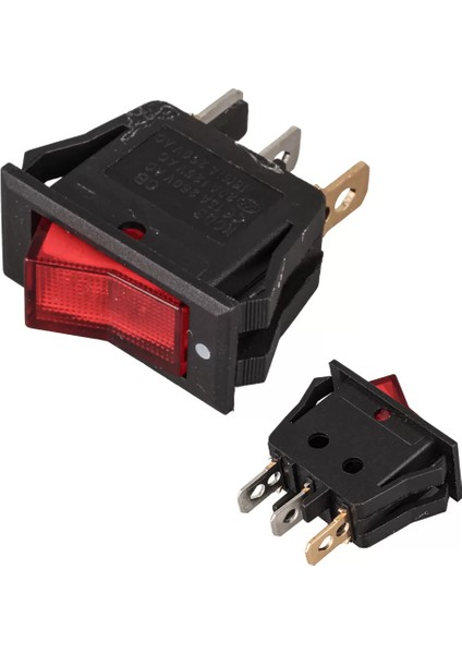 Tekli Anahtar Işıklı On-Off (IC-113-8 ) (4172)