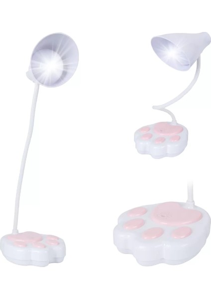 20 Ledli 2.5 Watt Şarjlı Esnek Masa Lambası (OM-114)