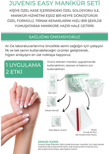 Tek Kullanımlık Manikür Kasesi Seti Evde Tırnak Bakımı Kişiye Özel Hijyenik Manikür Seti 50GR fiyatları