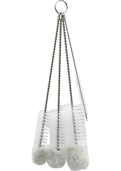 4 Boy Cam Pipet - Şişe - Çaydanlık Temizleme Fırçası Set (4172)