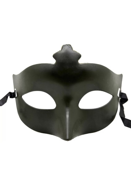 Haki Yeşil Renk Masquerade Kostüm Partisi Venedik Balo Maskesi (4172)