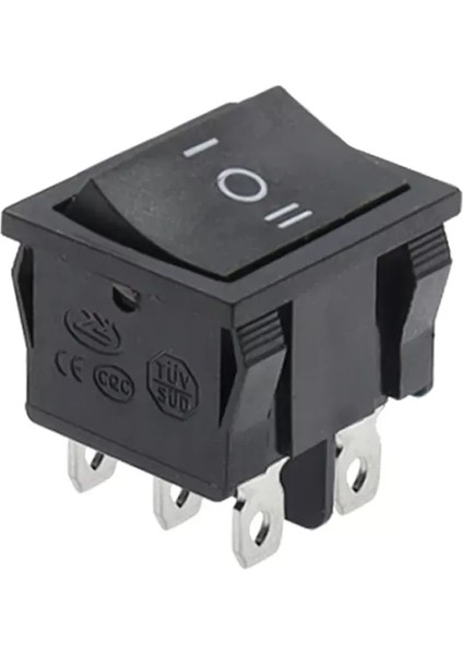 Orta Boy Işıksız 3 Kademe Anahtar On-Off-On 6p (IC-130) (4172)