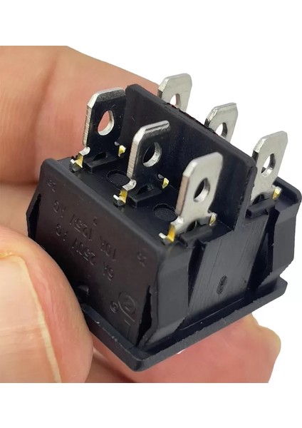 Orta Boy Işıksız 3 Kademe Anahtar On-Off-On 6p (IC-130) (4172)