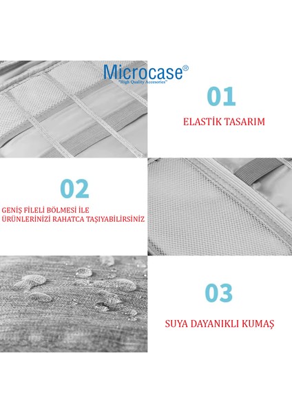 10 Gözlü Seyahat Kablo ve Aksesuar Düzenleyici Organizer Çanta - AL5101 modelleri
