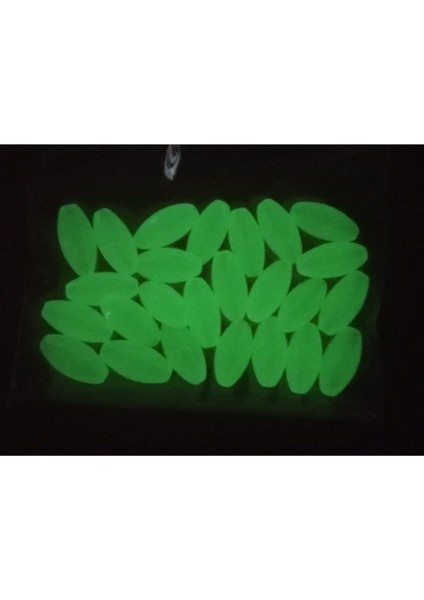 Boncuk Elips Fosforlu Pakette 25 Adet