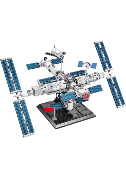 Uzay Mekiği Roket Modeli Yapı Taşları Erkek Çocuk Montajlı Puzzle Çocuk Oyuncakları Yapı Taşları (Yurt Dışından)