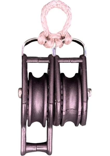 Çift Makaralı Kuyruklu 40MM Bilyalı Makara 576