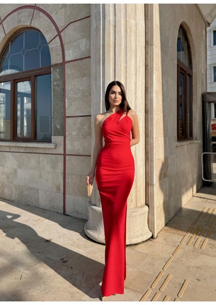 Leon Tasarım Yaka Yırtmaçlı Abiye 1985 fiyatları