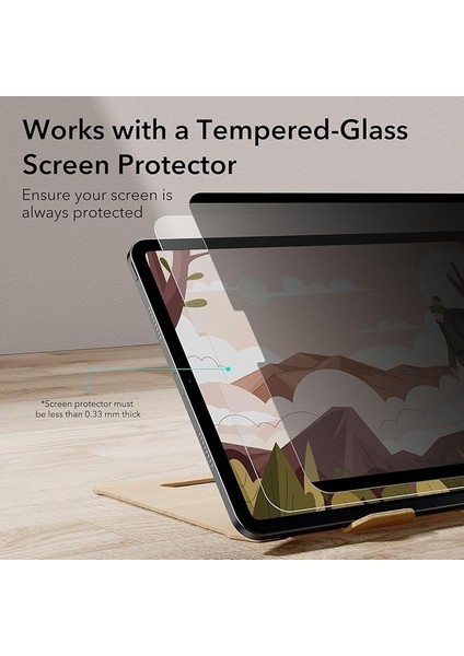 Apple iPad Pro 12.9 - 3,4,5,6. Nesil Anti-Static Nano Hayalet Ekran Koruyucu