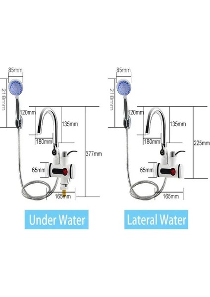 Isıtıcı Musluk Ani Suısıtıcı Şokısıtıcı Duvardan Duş Aparatlı fiyatları