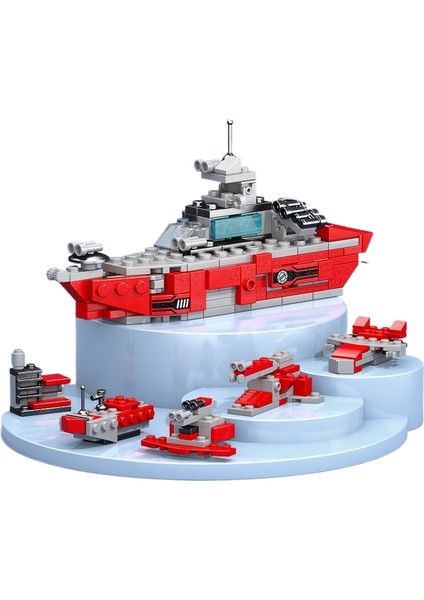 Helikopter Zırhlı Araba Modeli Puzzle Yapboz Oyuncak Yapı Taşları (Yurt Dışından)