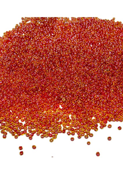 100 gr Turuncu 06 Numara Hobi Boncuğu