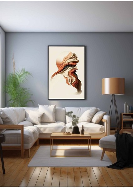 Minimalist Tarzda Leonardo Da Vinci Çerçeveli Kanvas Tablo -144 fiyatları