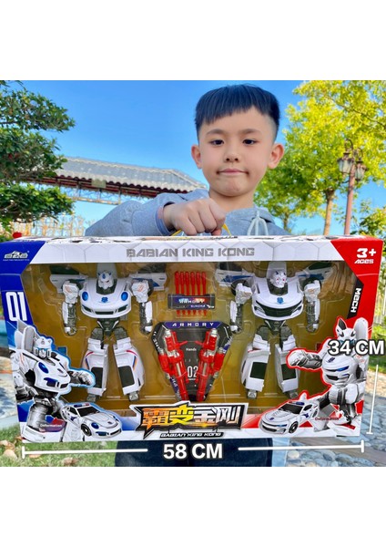 Transformer Robot El Modeli Süs Oyuncak Hediye (Yurt Dışından)