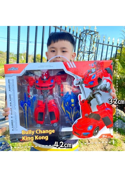 Transformer Robot El Modeli Süs Oyuncak Hediye (Yurt Dışından)