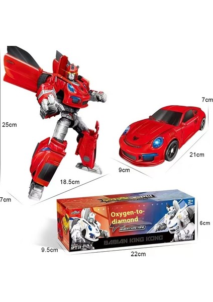 Transformer Robot El Modeli Süs Oyuncak Hediye (Yurt Dışından)