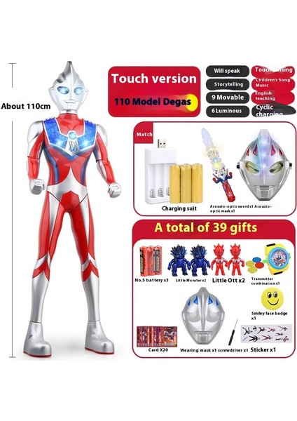 Yeni Büyük Boy Ultraman Serisi Çocuk Oyuncak Model Seti (Yurt Dışından)