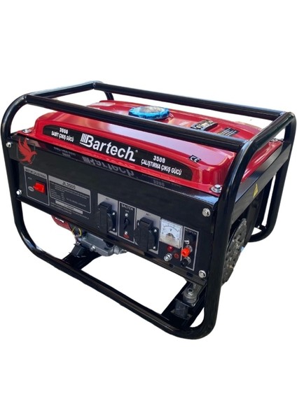 LB3500 Benzinli Monofaze Jeneratör 7 Hp Bakır Sargılı