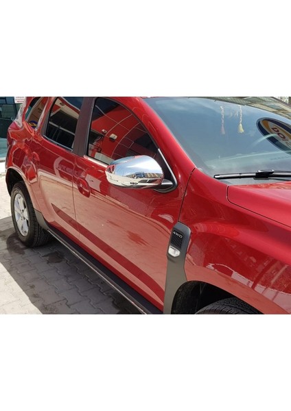 Dacia Duster 2018 ve üzeri Krom Ayna Kapağı Abs Krom 2 Prç