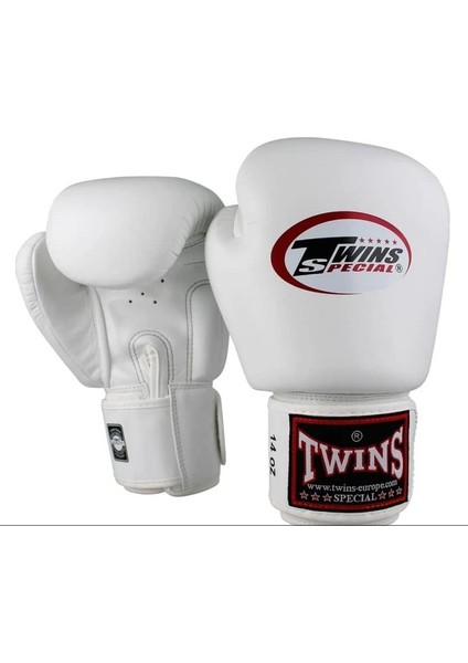 Bgvl3-Wh Boks Eldiveni Beyaz Deri Muay Thai Eldiveni