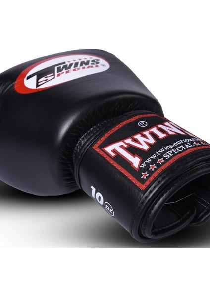 Bgvl3-Bk Boks Eldiveni Siyah Deri Muay Thai Eldiveni