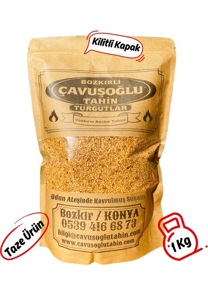 Çavuşoğlu Odun Ateşinde Kavrulmuş Sarı Simitlik Susam 1 kg