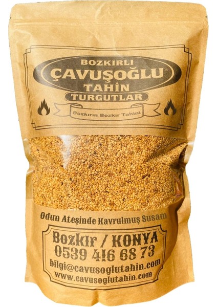 Çavuşoğlu Odun Ateşinde Kavrulmuş Sarı Simitlik Susam 1 kg
